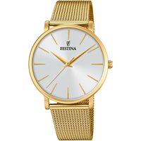 Montre Festina Boyfriend in Acier plaqué or jaune F20476/1 - F20476/1